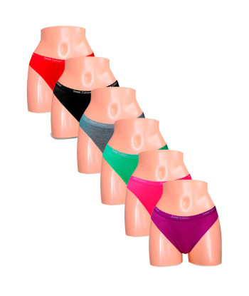 Pack x6 Bikini Sweet Cotton Multicolor 2