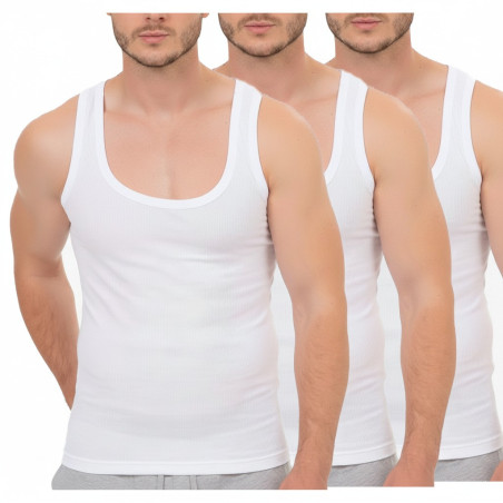 Pack x3 BVD John Holden - Blanco..