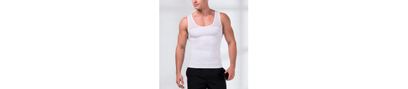Camiseta Reductora Hombre Naturell - Blanco