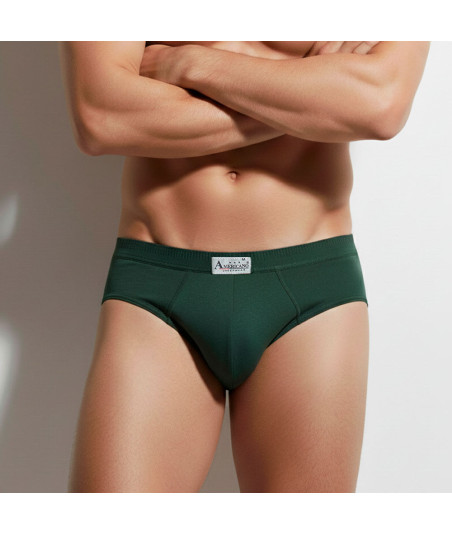 Trusa Clásica Americano Verde Oscuro Underwear