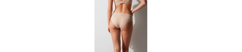 Bikini Descaderado en Microfibra Peter Pan Beige