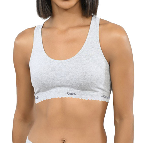 Top Deportivo de Algodón Sweet Cotton Gris
