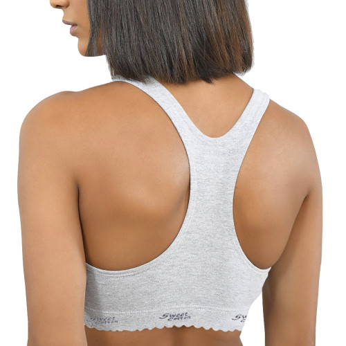 Top Deportivo de Algodón Sweet Cotton Gris