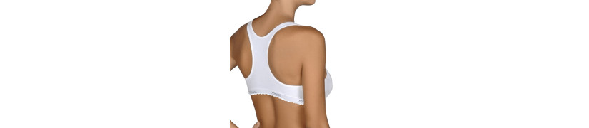 Top Deportivo de Algodón Sweet Cotton Blanco