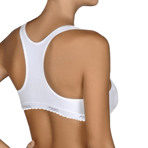 Top Deportivo de Algodón Sweet Cotton Blanco
