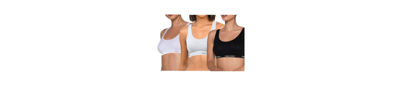 Pack x3 Top Deportivo de Algodón Sweet Cotton Multicolor