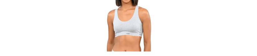 Pack x3 Top Deportivo de Algodón Sweet Cotton Multicolor