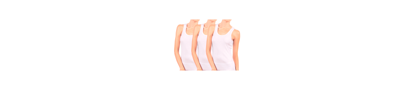 Pack x3 Camiseta Manga Zero Sweet Cotton Blanco