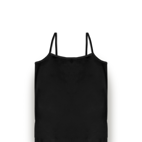 Tank Top De Algodón Sweet Cotton Negro