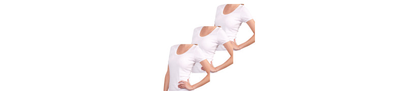 Pack x3 Polo Sweet Cotton Manga Corta Blanco