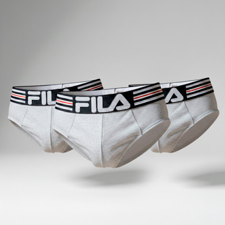 Pack x3 Trusa Fila Hombre Plomo Claro