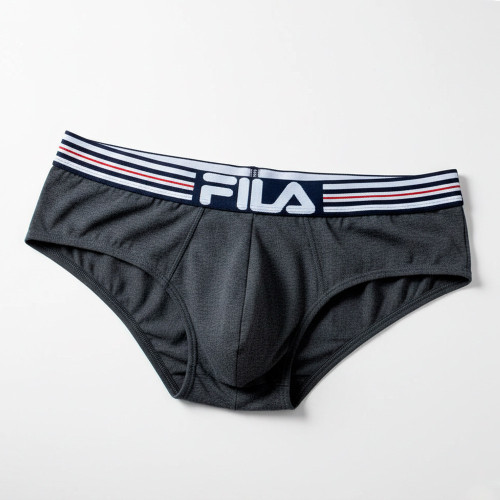 Pack x3 Trusa Fila Hombre Plomo Oscuro