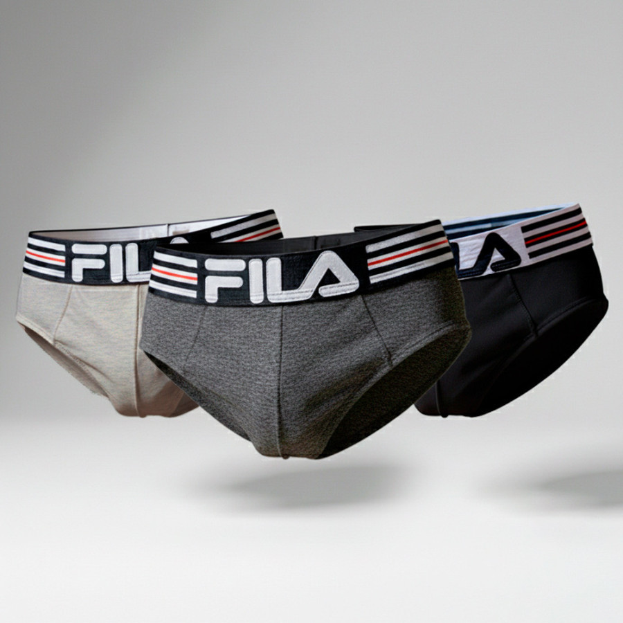 Trusa Fila Fc150 Pack X3 Algodón Deportivo Hombre