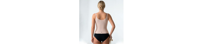 Faja Reductora Silhouette Chaleco con Tirantes Beige