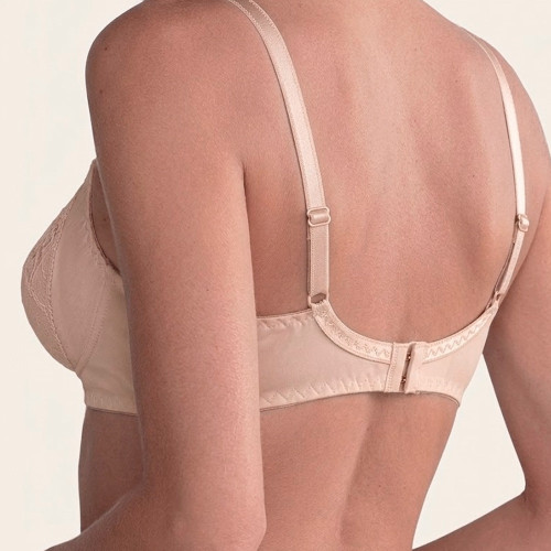 Brasier Peter Pan Full Soporte Copa B Encaje Beige 4710