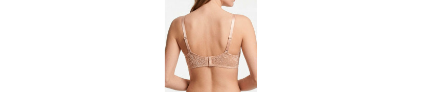 Brasier Realce Natural Con Encaje Peter Pan Beige 7912