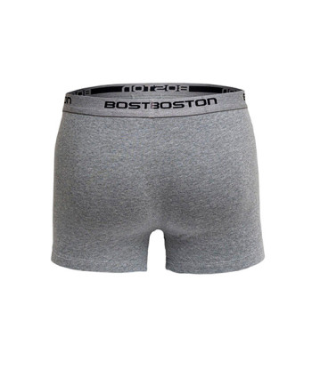Pack x3 Bóxer Boston Corto Plomo Claro