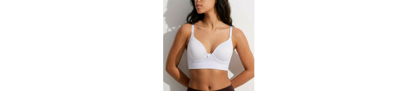 Brasier Peter Pan Convertible Con Aro Blanco 8156