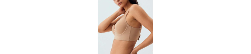 Brasier Peter Pan Convertible Con Aro Beige 8156