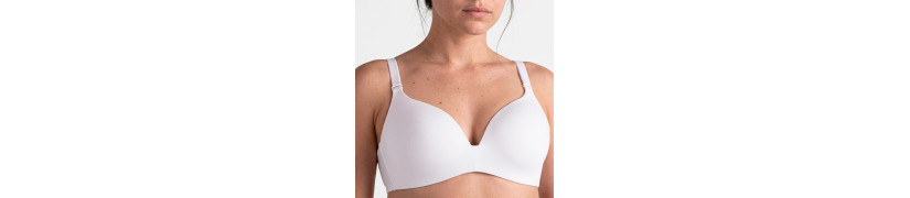 Brasier Realce Medio Sin Costuras Peter Pan Blanco 8135