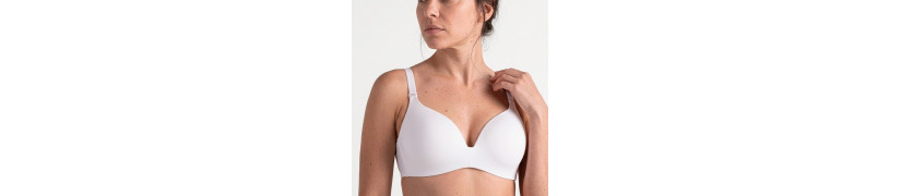 Brasier Realce Medio Sin Costuras Peter Pan Blanco 8135