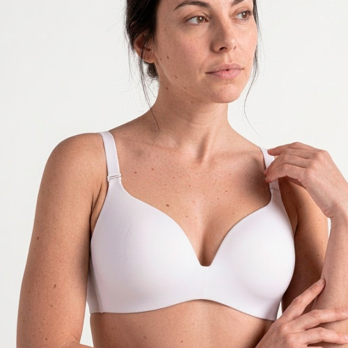 Brasier Realce Medio Sin Costuras Peter Pan Blanco 8135