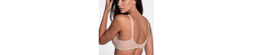 Brasier Realce Medio Sin Costuras Peter Pan Beige 8135