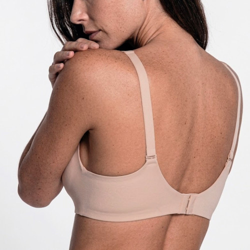 Brasier Realce Medio Sin Costuras Peter Pan Beige 8135
