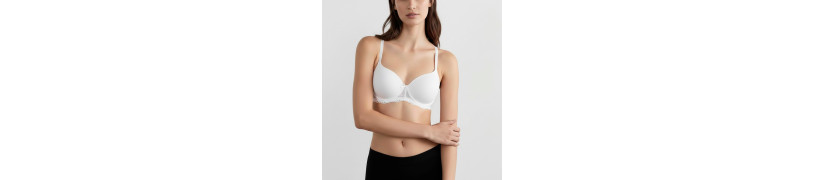 Brasier Strapless Realce Alto Peter Pan Blanco 2495