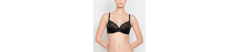 Brasier Peter Pan Realce Natural Copa B Negro 5690