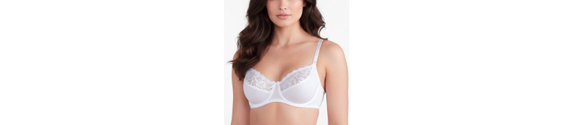 Brasier Peter Pan Realce Natural Copa B Blanco 5690
