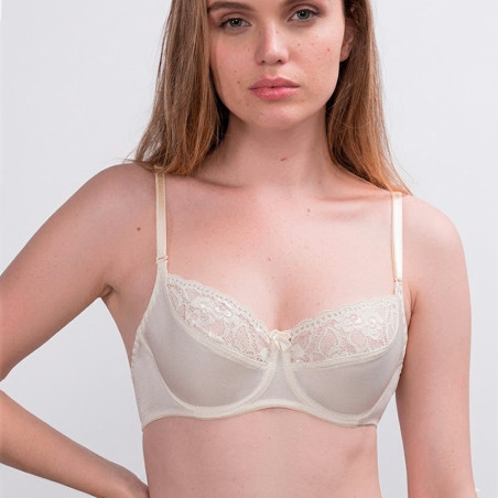 Brasier Peter Pan Realce Natural Copa B Beige 5690