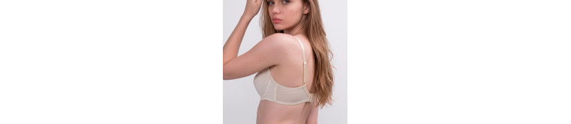 Brasier Peter Pan Realce Natural Copa B Beige 5690
