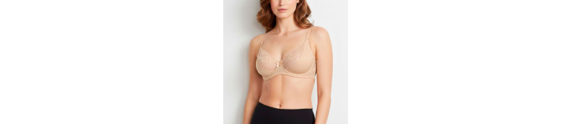 Brasier Peter Pan Realce Natural Copa B Beige 2020