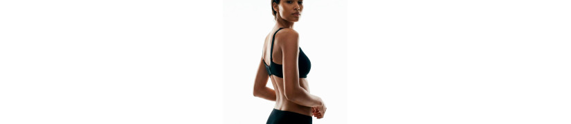 Brasier Peter Pan Realce Medio Copa B Negro 2452