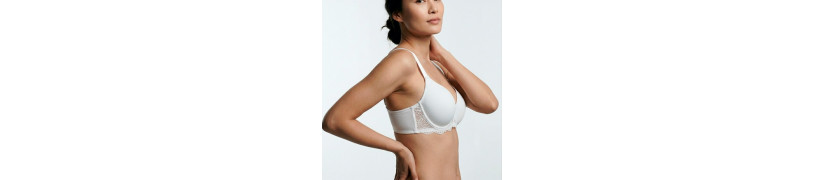 Brasier Peter Pan Realce Medio Copa B Blanco 2452