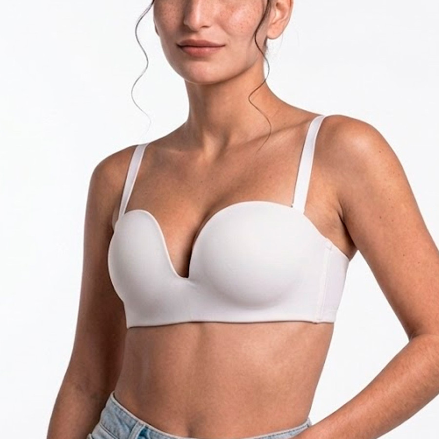 Brasier Peter Pan Strapless Convertible Copa B Blanco 6137