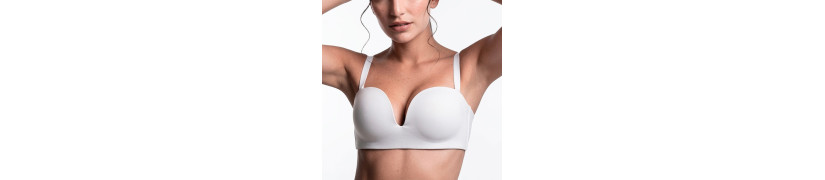 Brasier Peter Pan Strapless Convertible Copa B Blanco 6137