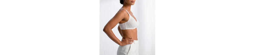 Brasier Peter Pan Realce Natural Copa B Blanco 2057