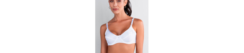 Brasier Peter Pan Realce Natural Copa B Blanco 2057