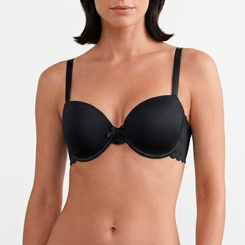 Brasier Strapless Convertible Peter Pan Copa B Negro 6049