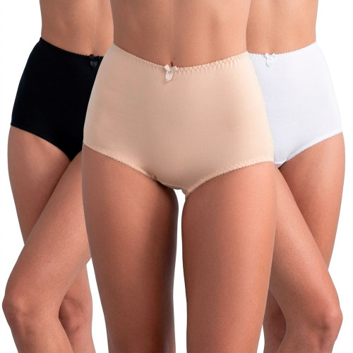 Pack X3 Trusa Amplia Algodón Spandex Peter Pan Trusa 497
