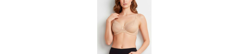 Brasier Peter Pan Realce Natural Beige 2020