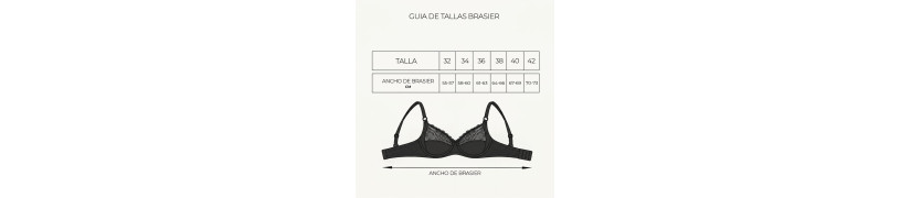 Brasier Full Soporte Peter Pan Negro 7260