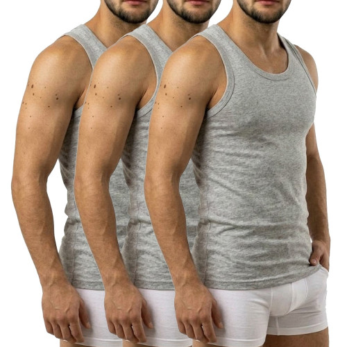 Pack x3 Bvd Stripper BÃ¡sico Premium Plomo