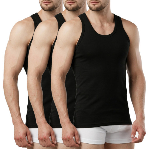 Pack x3 Bvd Stripper Basico Premium Negro