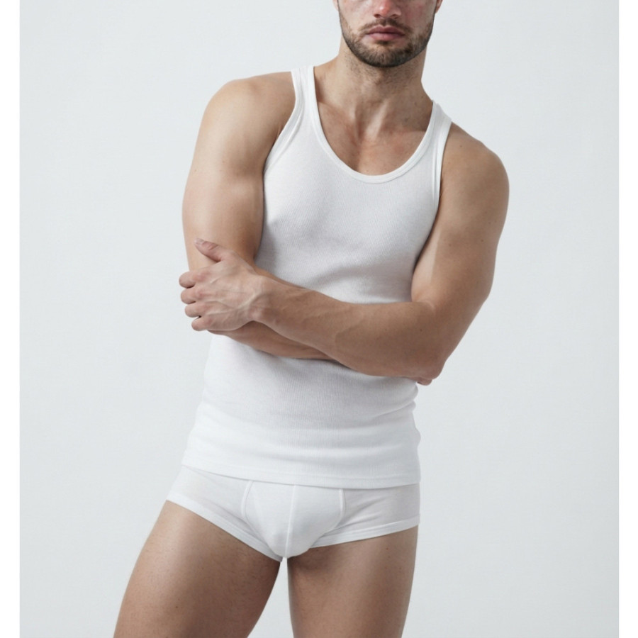Bvd Stripper BÃ¡sico Premium Blanco