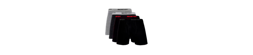 Pack X4 Bóxer Boston Largo Por Un Precio De Oferta