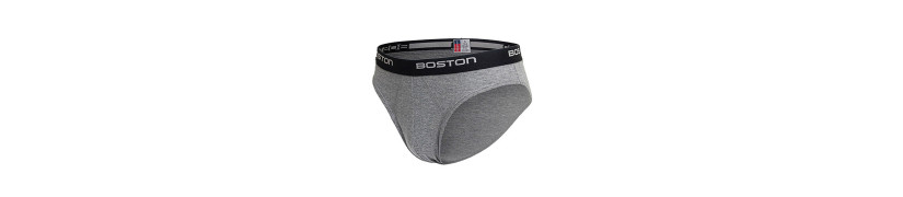 Trusas Boston Hombre Gris Claro