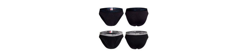 Pack X6 Trusas Boston Hombre 100% Algodón Multicolor 1